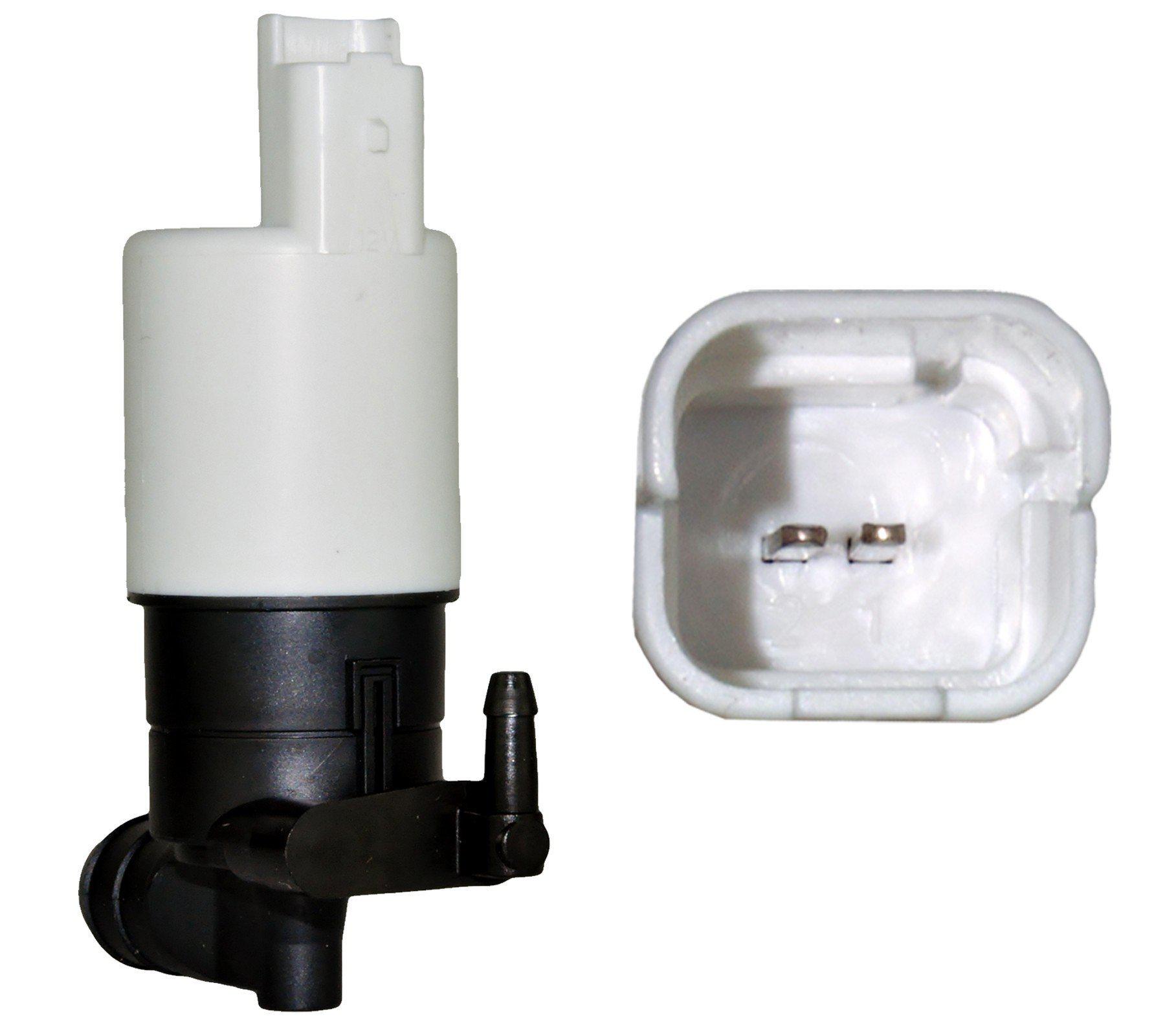 Single Outlet Windscreen Washer Pump For Citroen, Dacia, Fiat, Peugeot, Toyota & Vauxhall/Opel Awp27 - D2P Autoparts