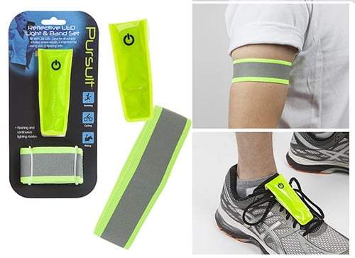 Summit Pursuit Reflective Led Light & Band Set | Running Jogging Cycling Riding Walking - D2P Autoparts