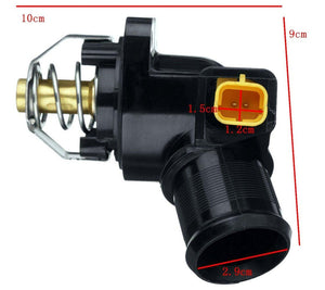 Temperature Coolant Thermostat Housing For Peugeot, Citroen, and Fiat 1336Z2 - D2P Autoparts