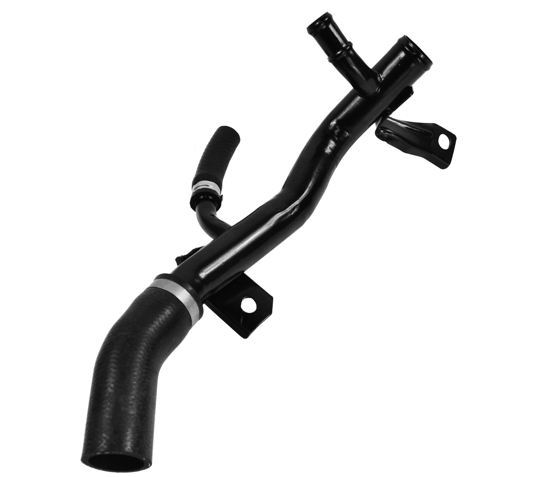 Thermostat Connecting Coolant Water Hose Pipe For Ford: C-Max, Fiesta, Focus, Transit Connect, 1461332 - D2P Autoparts