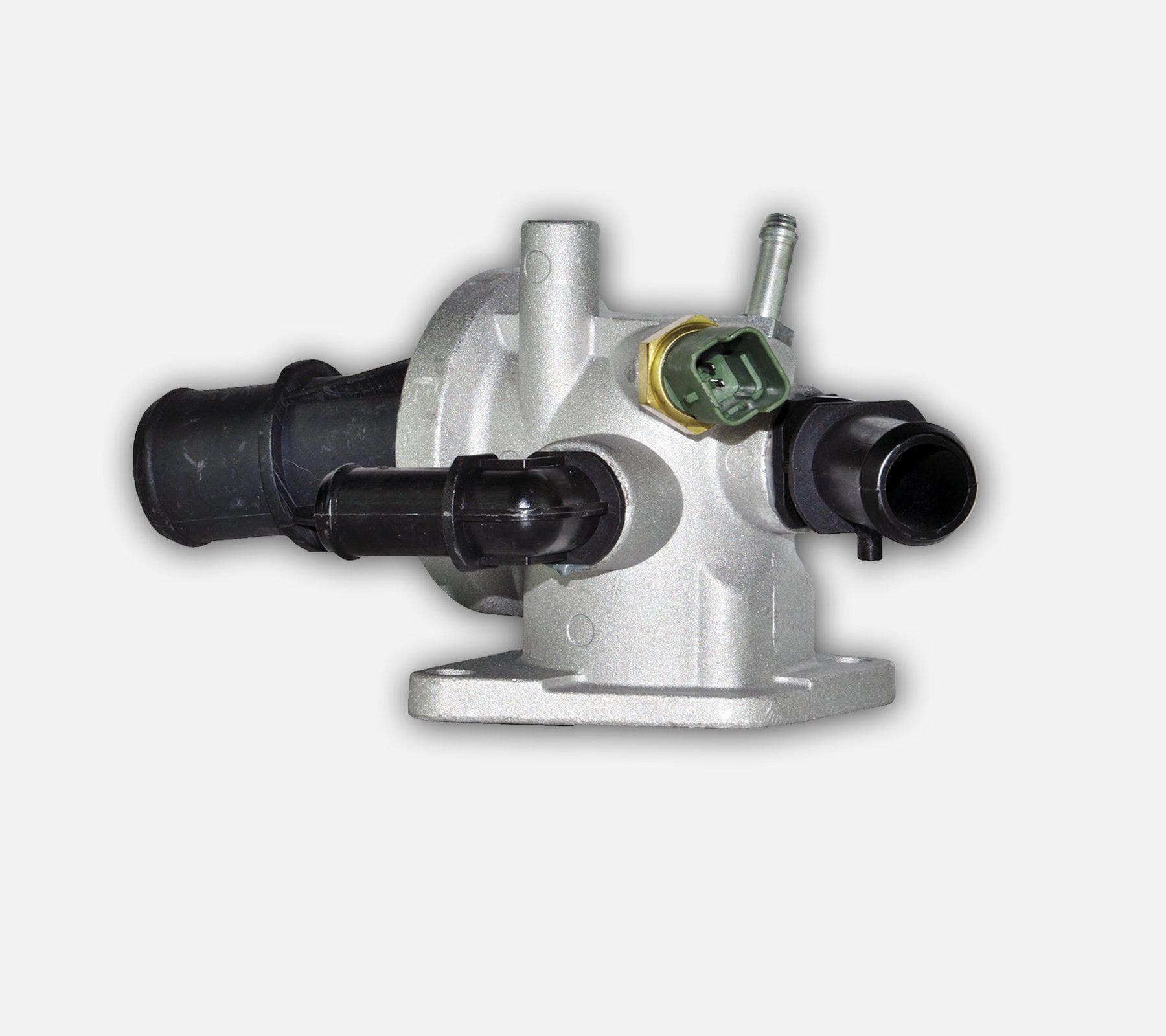 Thermostat + Housing (2 Pins) For Fiat, Ford, Lancia, Suzuki, and Vauxhall-Opel 1538707 - D2P Autoparts