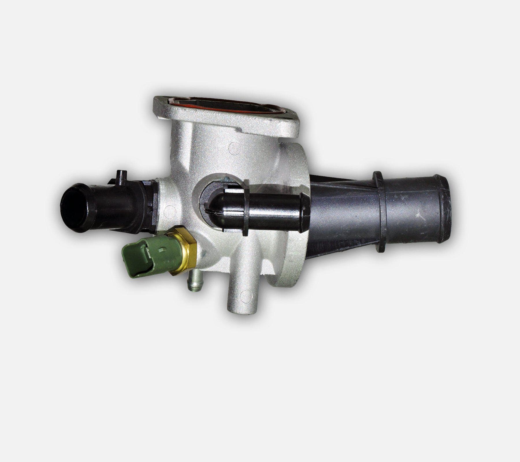 Thermostat + Housing (2 Pins) For Fiat, Ford, Lancia, Suzuki, and Vauxhall-Opel 1538707 - D2P Autoparts