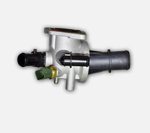 Thermostat + Housing (2 Pins) For Fiat, Ford, Lancia, Suzuki, and Vauxhall-Opel 1538707 - D2P Autoparts
