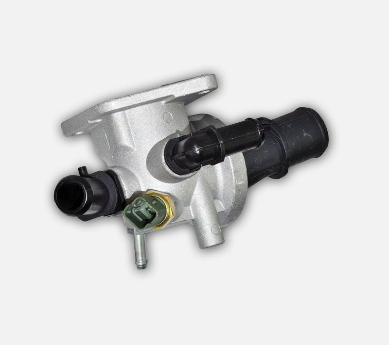 Thermostat + Housing (2 Pins) For Fiat, Ford, Lancia, Suzuki, and Vauxhall-Opel 1538707 - D2P Autoparts