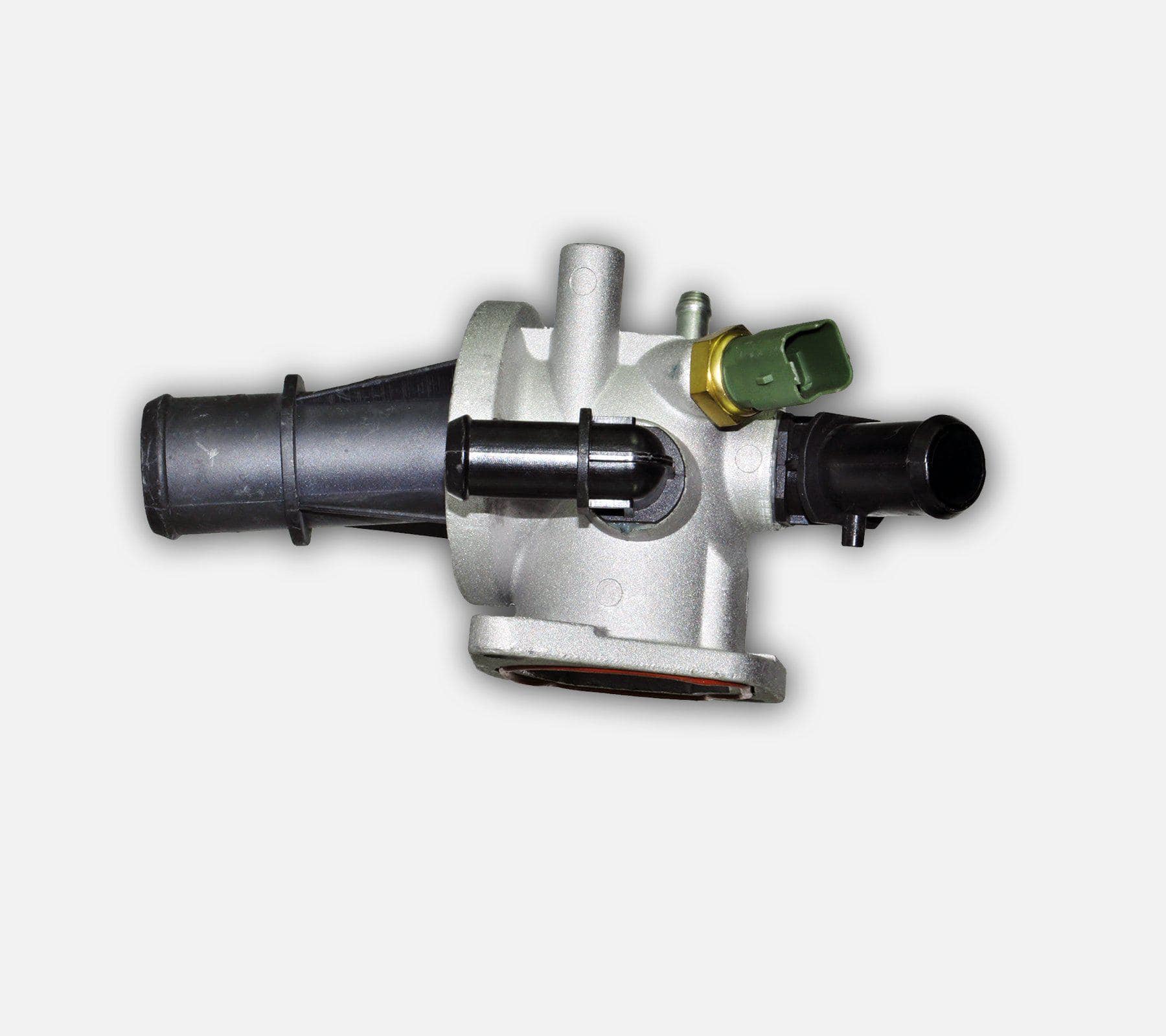 Thermostat + Housing (2 Pins) For Fiat, Ford, Lancia, Suzuki, and Vauxhall-Opel 1538707 - D2P Autoparts