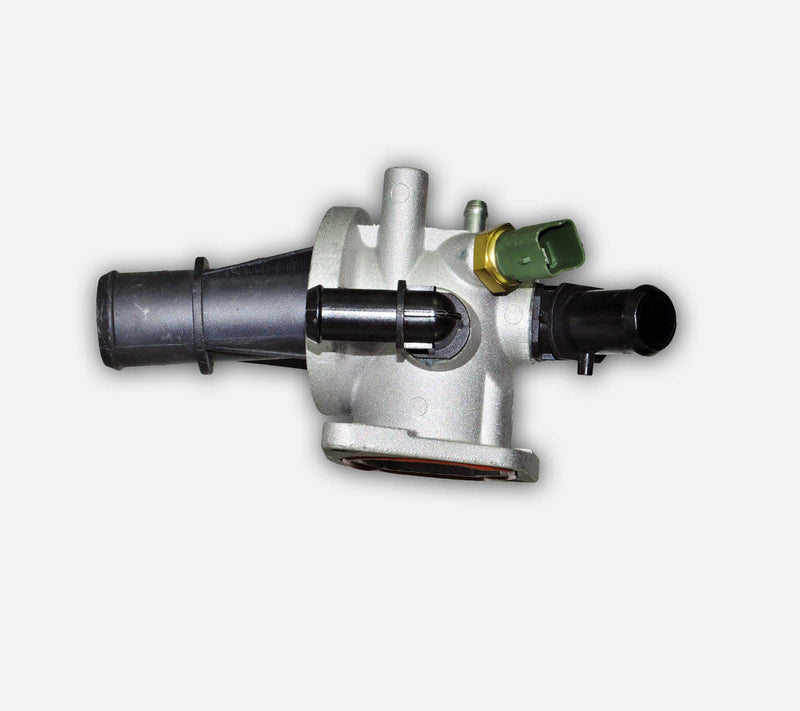 Thermostat + Housing (2 Pins) For Fiat, Ford, Lancia, Suzuki, and Vauxhall-Opel 1538707 - D2P Autoparts