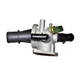 Thermostat + Housing (2 Pins) For Fiat, Ford, Lancia, Suzuki, and Vauxhall-Opel 1538707 - D2P Autoparts