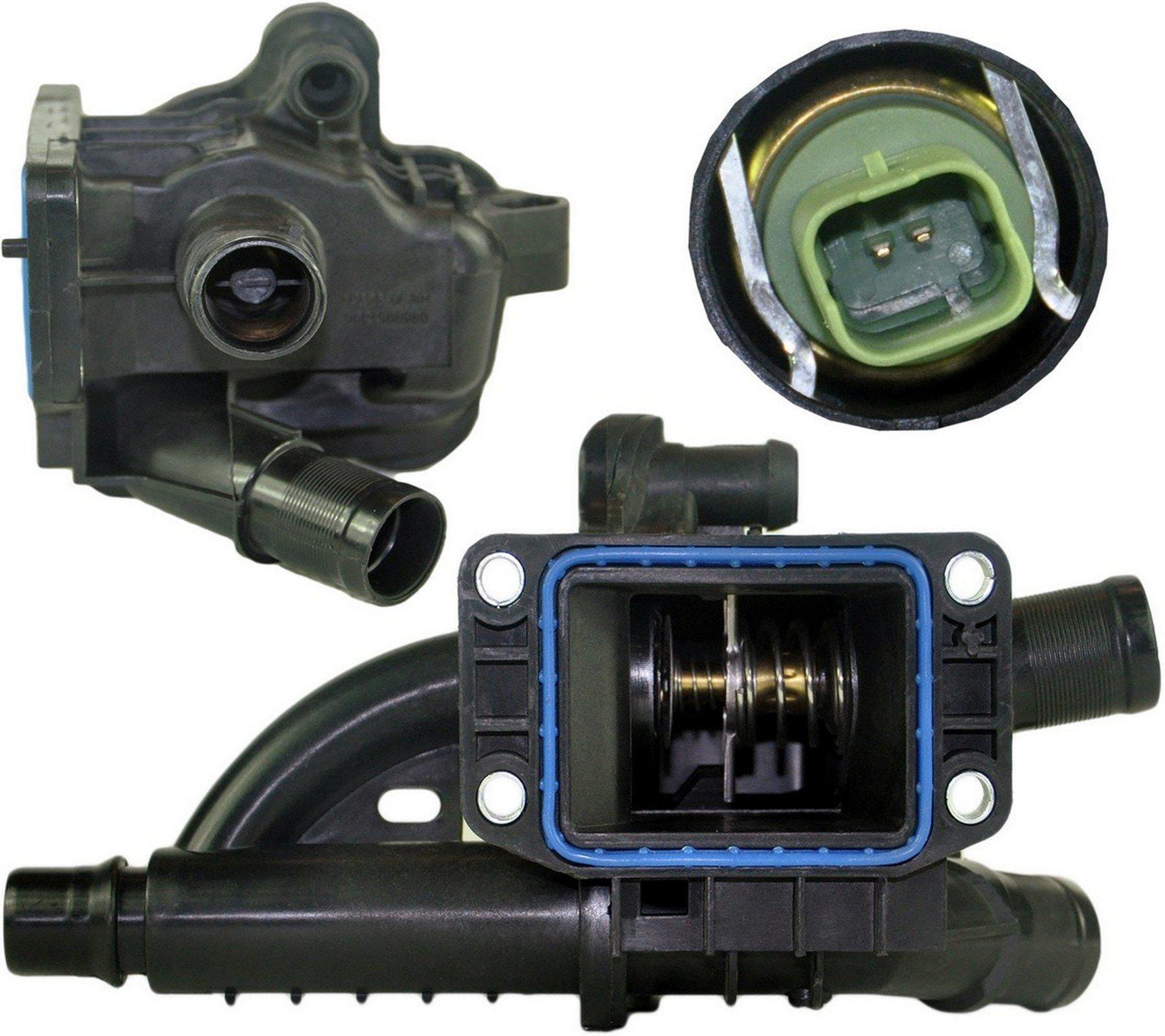 Thermostat Housing & Sensor (83 °C) For Peugeot/Citroen/Fiat/Toyota - D2P Autoparts