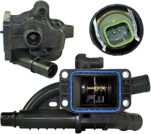 Thermostat Housing & Sensor (83 °C) For Peugeot/Citroen/Fiat/Toyota - D2P Autoparts