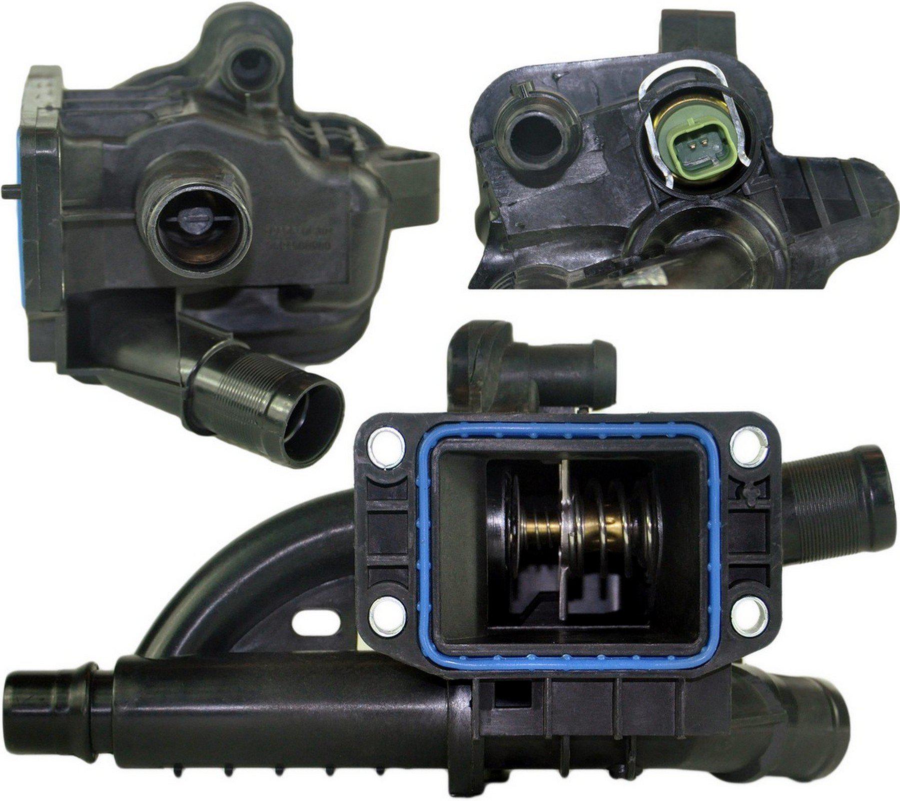 Thermostat Housing & Sensor (83 °C) For Peugeot/Citroen/Fiat/Toyota - D2P Autoparts