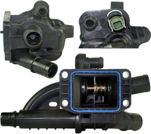 Thermostat Housing & Sensor (83 °C) For Peugeot/Citroen/Fiat/Toyota - D2P Autoparts