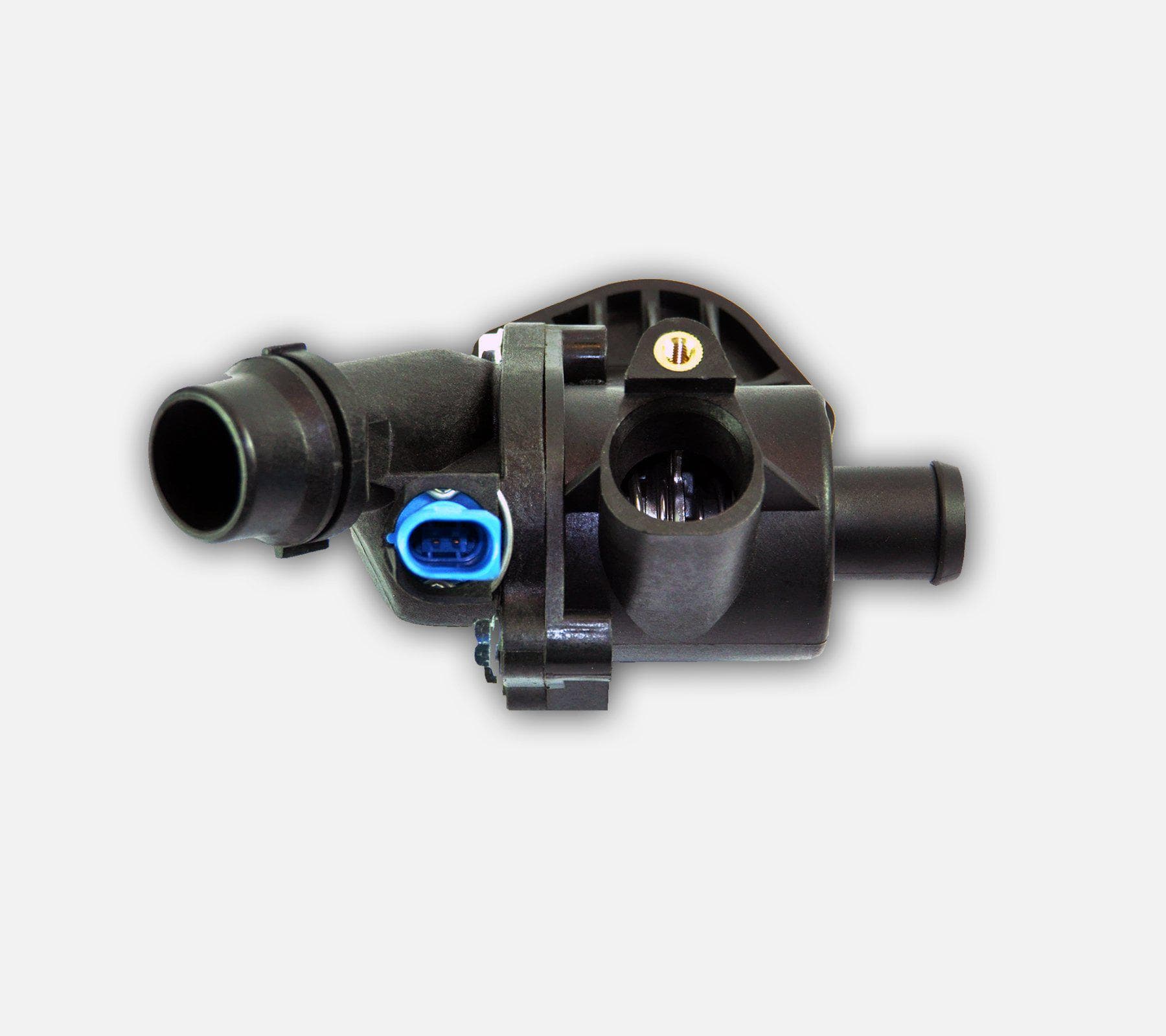 Thermostat With Housing (100° C) For Audi, and VW 06B121111K - D2P Autoparts