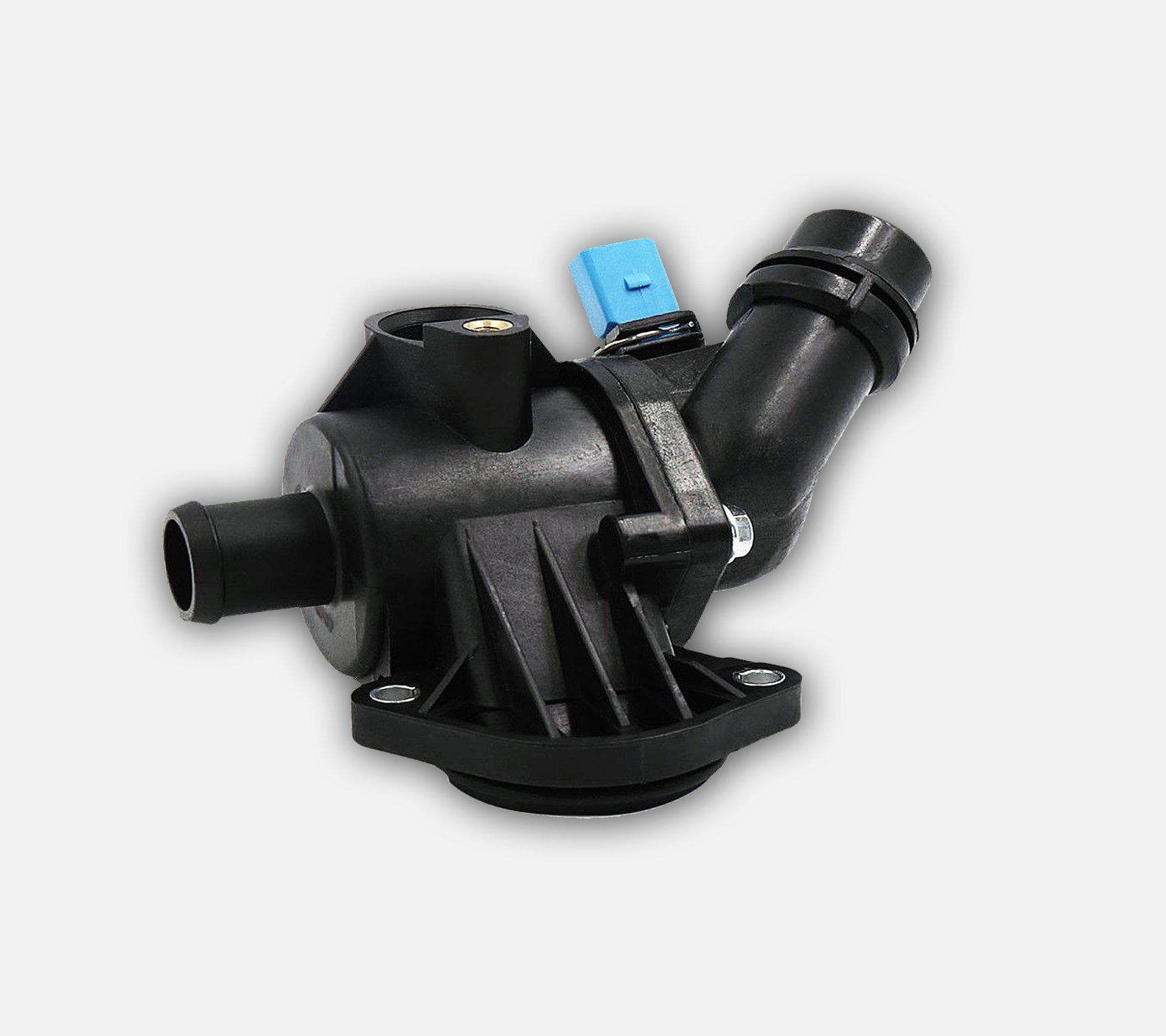 Thermostat With Housing (100° C) For Audi, and VW 06B121111K - D2P Autoparts