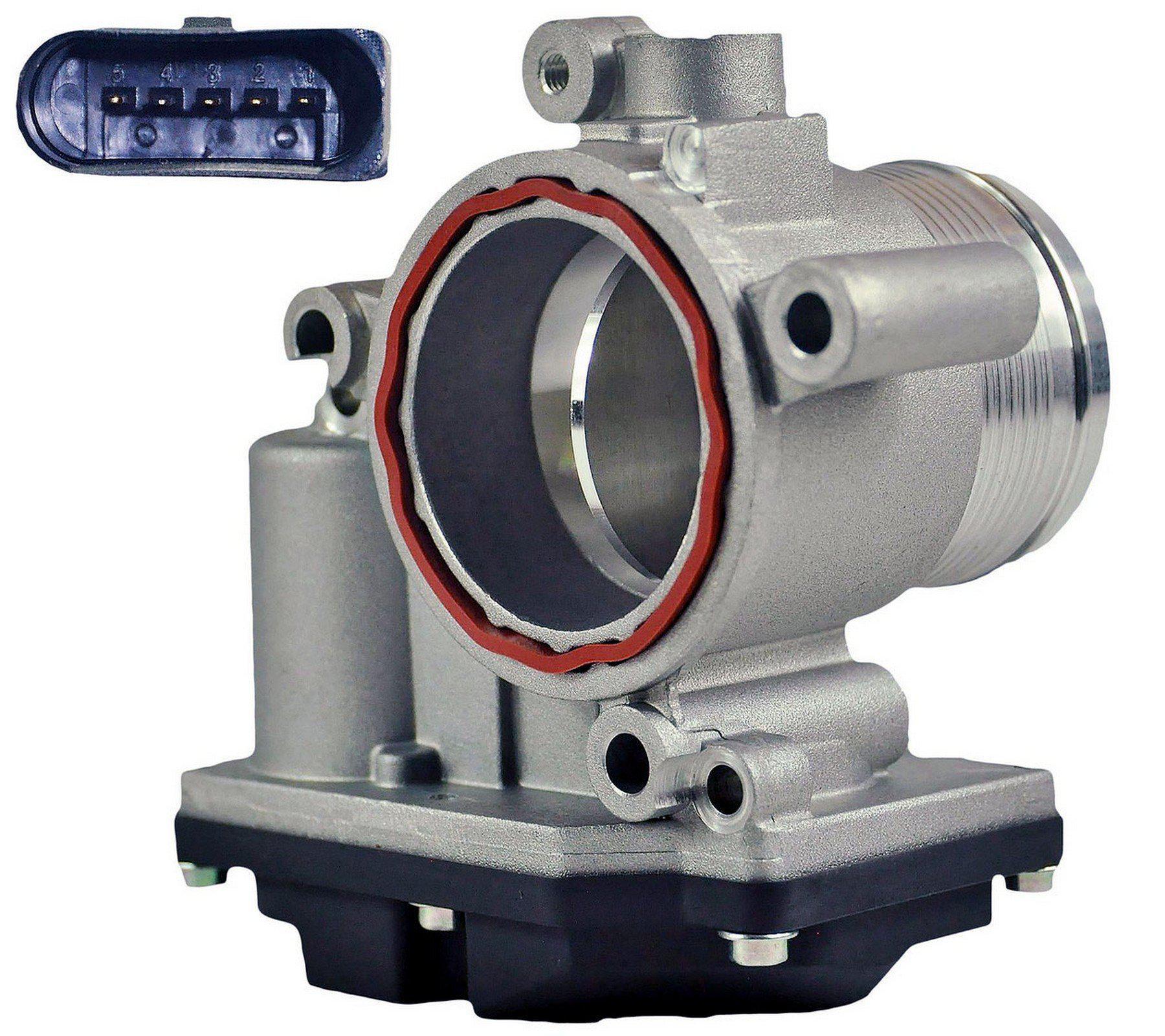 Throttle Body (5 Pins) For Audi, VW, Seat, and Skoda 03L128063T - D2P Autoparts