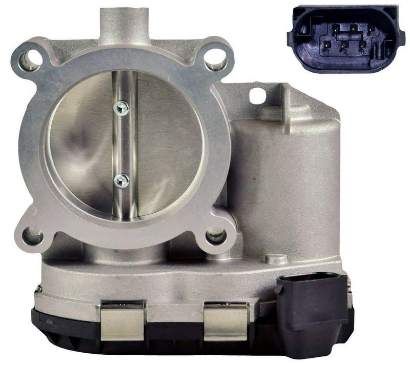 Throttle Body (6 Pins Electric) For Mercedes-Benz: A-Class, B-Class, C-Class, E-Class, SLK, A2661410525 - D2P Autoparts