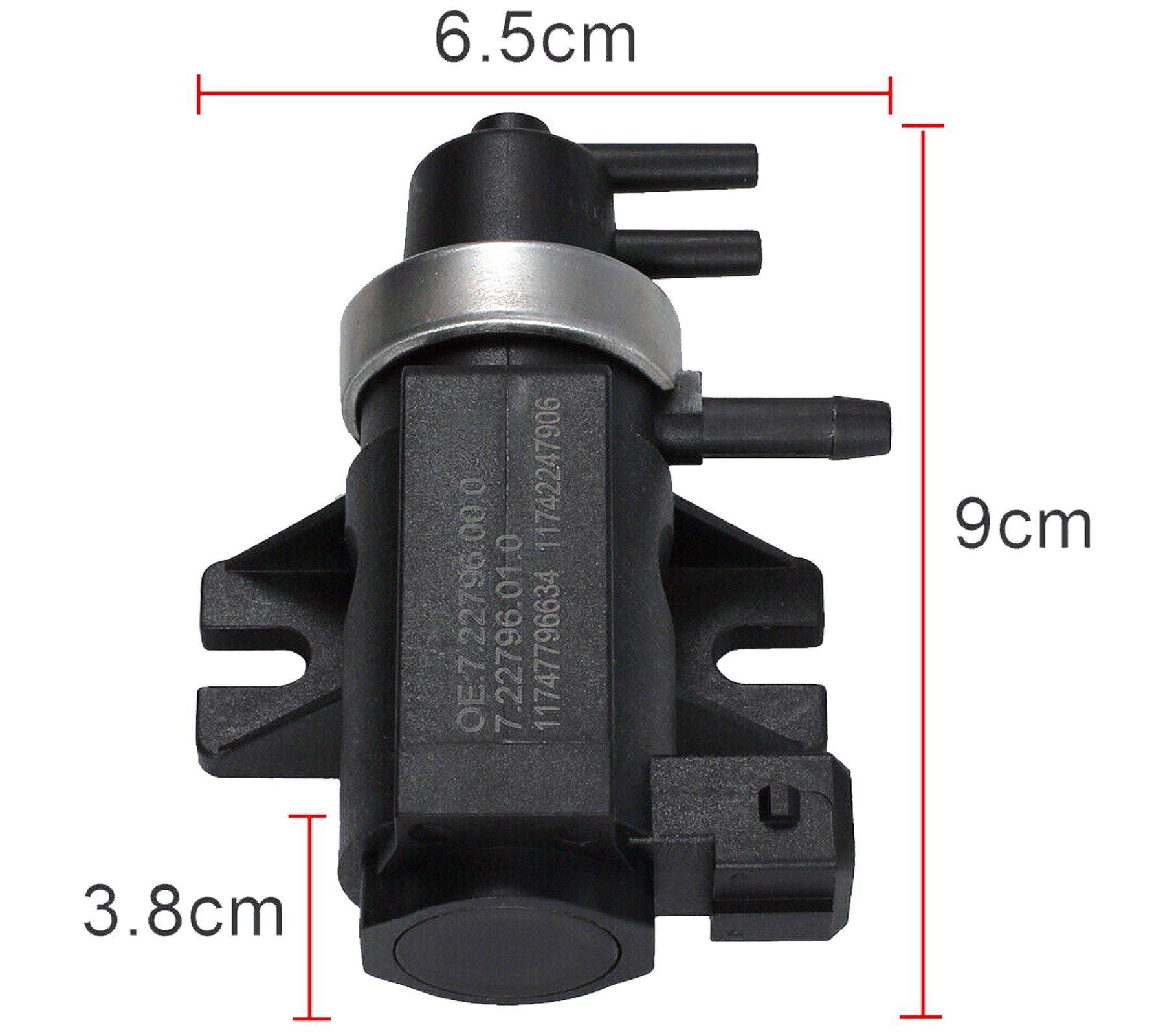 Turbo Boost Pressure Control Solenoid EGR Valve (2 Pins) For BMW 11742247906, 11747796634 - D2P Autoparts