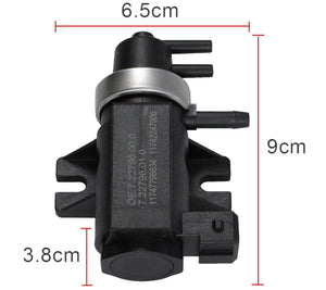 Turbo Boost Pressure Control Solenoid EGR Valve (2 Pins) For BMW 11742247906, 11747796634 - D2P Autoparts