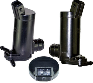 Twin Outlet Windscreen Washer Pump (Front/Rear) For Ford/Mazda - D2P Autoparts
