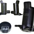 Twin Outlet Windscreen Washer Pump (Front/Rear) For Ford/Mazda - D2P Autoparts