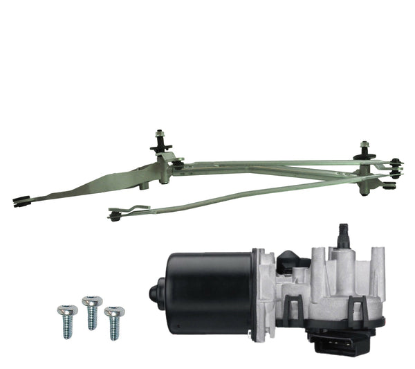 Windscreen Wiper Motor Linkage with Motor for Nissan: Qashqai+2 - D2P Autoparts