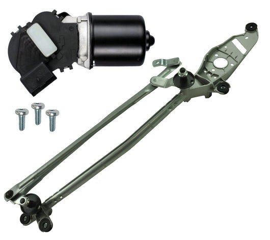 Windscreen Wiper Motor Linkage with Motor for Nissan: Qashqai+2 - D2P Autoparts