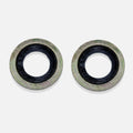 X2 Oil Drain Sump Plug Washers For Peugeot, Citroen, Ford, Land Rover, and Mazda - D2P Autoparts
