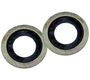 X2 Oil Drain Sump Plug Washers For Peugeot, Citroen, Ford, Land Rover, and Mazda - D2P Autoparts